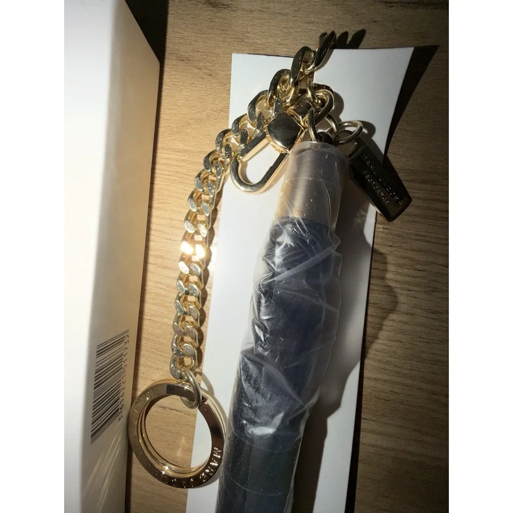 MARC JACOBS DECADENCE Black Tassel Keychain - New Bag Charm